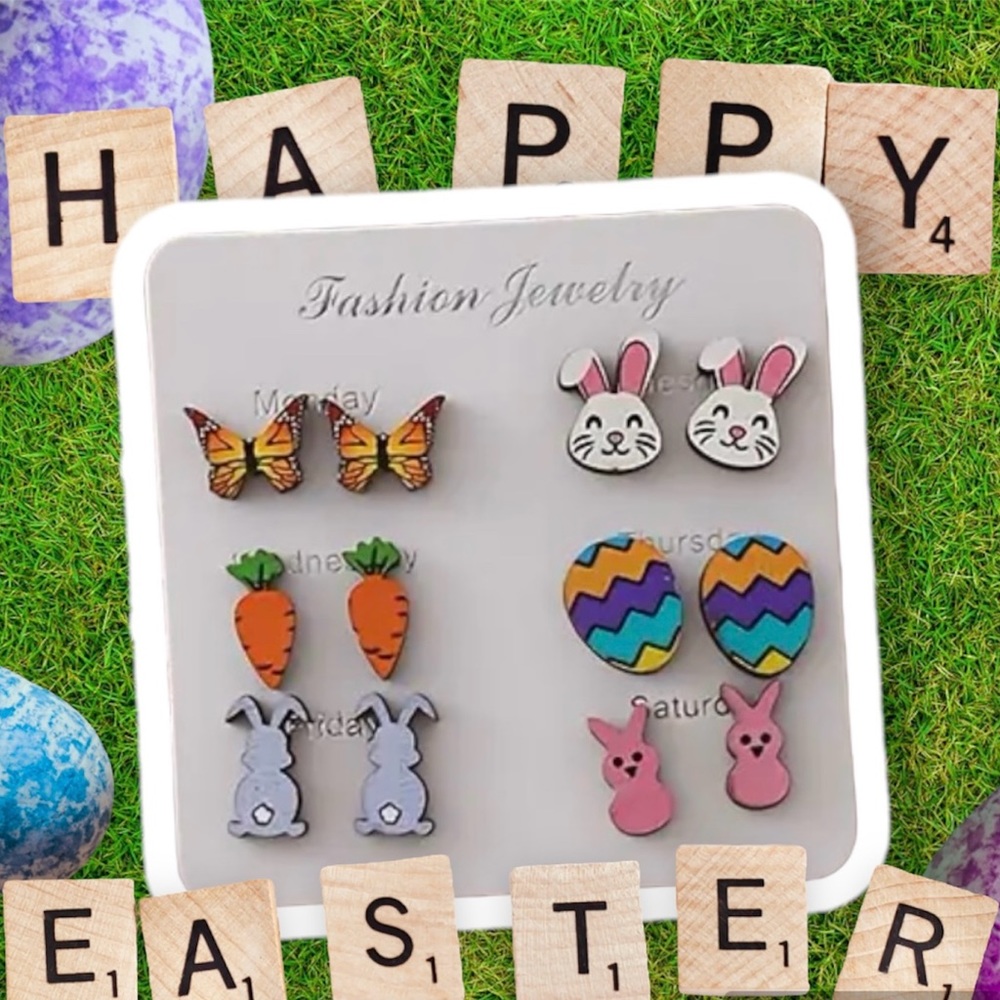NWT Easter Fashion Earrings